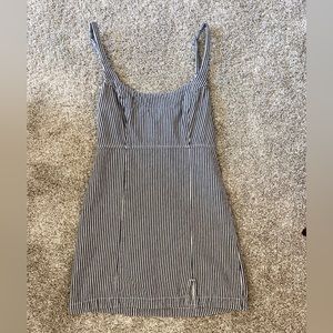 BDG Striped Denkm mini dress, women’s xs, like new condition